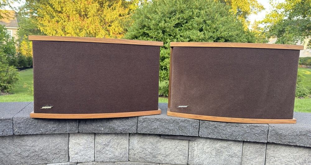 Bose 901 Series VI Speakers Pair Wood - Equalizer Not Included